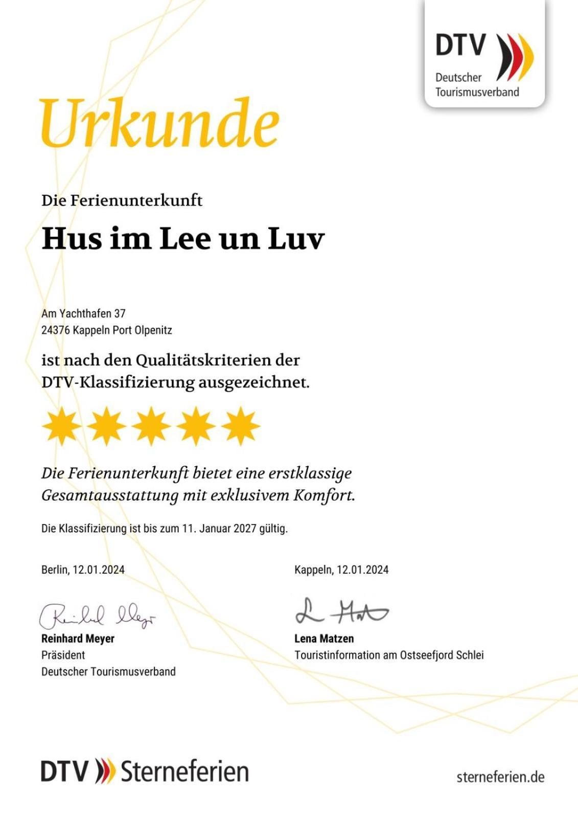 Вілла Hus Im Lee Un Luv Ольпеніц Екстер'єр фото